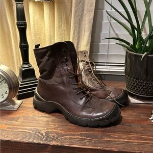 Nine West 90's Leather Moto Boot